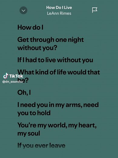 How Do I Live Without You: Full Lyrics and Meaning