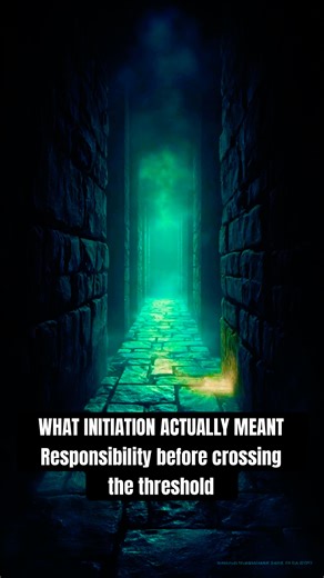 What Initiation Actually Meant | Occult Practice Explained