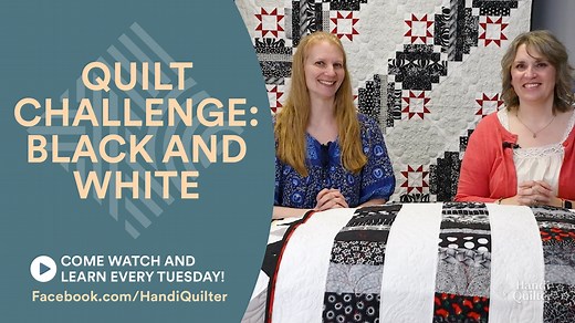 Want to see some amazing black and white quilts? We've got some pretty cool ones to show you! Join us as we go through quilts—all in monochrome with a few pops of color—from the Handi Quilter National Educator's quilt challenge. We hope this sparks some ideas for your own quilts! If you’re interested in getting a longarm you can find them at your nearest HQ retailer: https://handiquilter.com/locations Or purchase online: https://handiquilter.com/ ►Be sure to like and subscribe to keep up with Ha