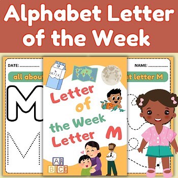 Letter of the Week M Worksheets | Fun Alphabet -Learn the Alphabet M
