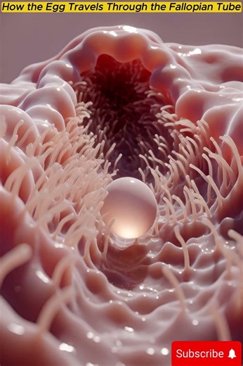 How the Egg Travels Through the Fallopian Tube