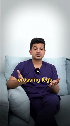 Why do humans cross legs? | Dr. Prathik Hegde