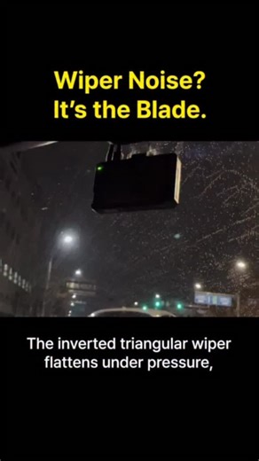 The inverted triangular wiper flattens under pressure, spreading the force across its surface, losing edge contact, and creating chatter, vibration, and noise. Kimblade’s rectangular silicone wiper stays firm under pressure and keeps a sharp line contact for stronger, quieter wiping. Questions? Contact us on Instagram DM or email us at info@kimblade.com 👉 Check the link in our bio #Kimblade #Wipers #WiperBlades #CarCare #RectangularWiper | Kimblade