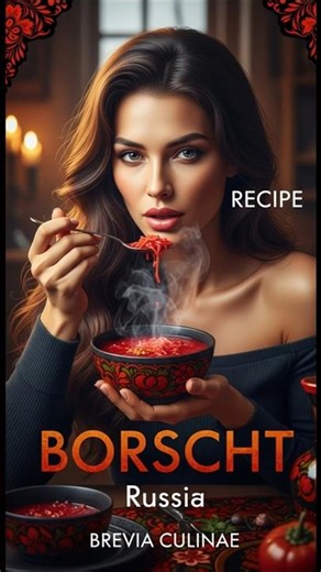 🇷🇺 Borscht — Comfort, Color, and Culture in One Bowl
