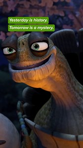 Always a good time to listen to Master Oogway 🎁 #KungFuPanda #DreamWorks | DreamWorks Animation