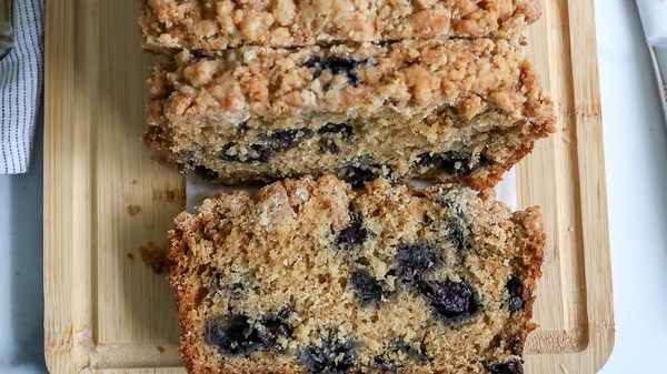 Blueberry Pancake Bread Recipe