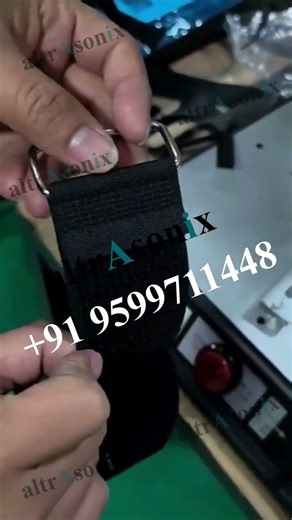 Ultrasonic Velcro Welding Machine | Hook & Loop Welding Solution – altrAsonix | +91 9599711448 / 49