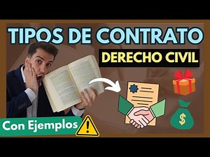 ➡️ TIPOS DE CONTRATOS: ¿Cuáles hay?【Todo EXPLICADO FÁCIL, con EJEMPLOS】