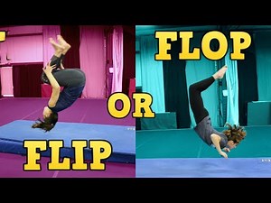 Gymnastics FLIP or FLOP Game (Play Along!)