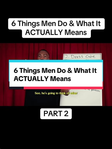 6 Things Men Do & What It ACTUALLY Means |PART 2 #tomisin #advicedating #datingadvice #relationship #lifeskills