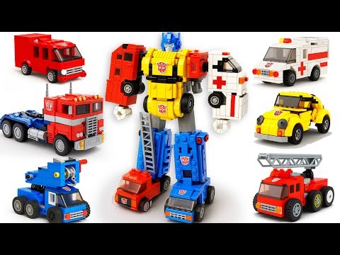 Upgrade LEGO Optimus Prime: Combining All Mechs from Transformers 🤖🚛 | FUNZ Brick