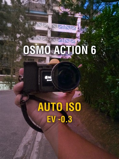 Exploring Auto ISO at EV -0.3 on Osmo Action 6