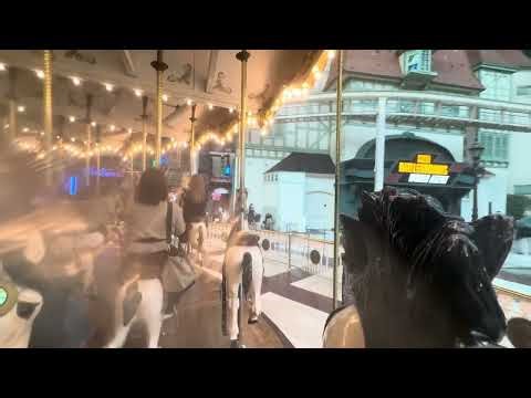 Lotte world carousel wide pov