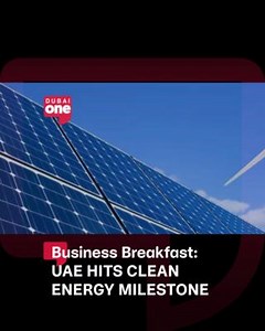 The UAE achieved a significant milestone in clean energy production in 2022. Haytham Ayoub from Sustainable Solution highlighted the impact of this achievement on the country's net zero goals. #DubaiEyeLiveonDubaiOne #BusinessBreakfastonDubaiOne #DubaiOneTv #renewableenergy Dubai Eye 103.8 News. Talk. Sport Sustainable Solutions | Dubai One | Facebook