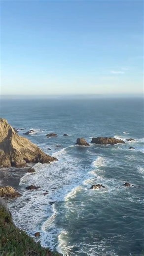 Bodega bay sunset view