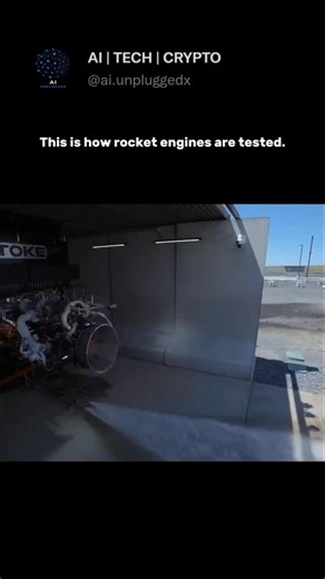 AI | TECH | CRYPTO | A rocket engine test is a key step to check if a rocket engine works well, is reliable, and safe. Tests happen in special facilities that... | Instagram