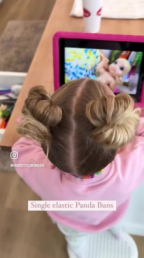 This is such an easy and fun hairstyle. Definitely one of our go-to’s. #kidshairstyles #toddlerhairstyles #babyhairstyles #littlegirlhairstyles #littlegirlhairideas #hairideas #kidshair #kidshairideas #toddlerhairideas #hairystyles #kidshairproducts #toddlerhairproducts