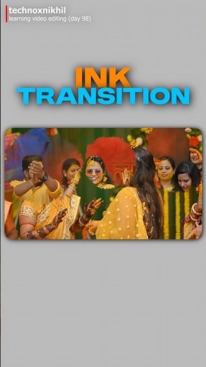 How to create Ink Transition Effect in Premiere Pro