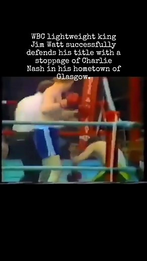 WBC lightweight champion Jim Watt successfully defended his title #OnThisDay in 1980 with a fourth-round stoppage of Northern Irish southpaw Charlie Nash at the Kelvin Hall in his hometown of Glasgow. Watt was down in the first but recovered to floor Nash three times and finish him off in the fourth round. #boxing #boxeo #boxingnewsandhistory #boxinghistory #boxingnews #jimwatt #charlienash #wattnash#screammovie