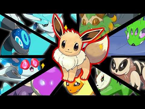 Creating 9 New Eeveelutions that can Complete the Type Chart for Eevee