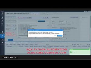 StrategyQuant Python Automation And Control Demo