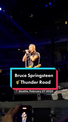 Bruce Springsteen Live Concert in Seattle 2023