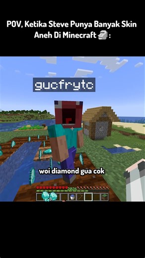 POV, Ketika Steve Punya Banyak Skin Aneh Di Minecraft