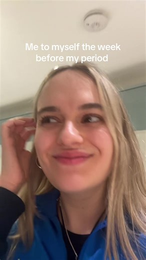 Me when when I feel super fat the week before and never want to show myself to the world LOL 😛 #pms #periods #bloating #fyp #girlproblems