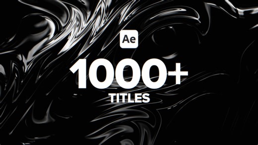 1000  Titles For After Effects