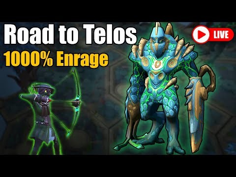 Pushing Telos Enrage with Ranged on RuneScape