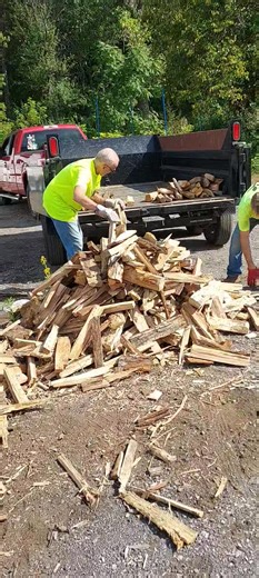 3 comments | Loading up the less than perfect firewood after bagging all the nice oak firewood. This firewood gers sold in our 1/5 cord bins as firepit wood & at a discount. | Crossroads Firewood Charity | Facebook