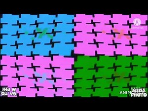 Sparrow 3d logo effects forward + backward + slow + fast center effects