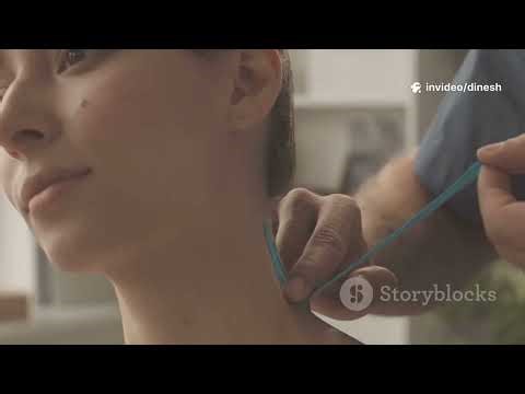 Towel traction for neck pain