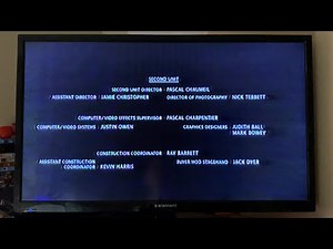 Closing to The Fifth Element 1997 VHS