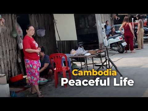 Inside! Cambodian Tour - Peaceful Life travel With Simple Living #travel
