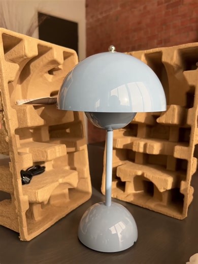 Unboxing the beautiful portable Flowerpot style table lamp