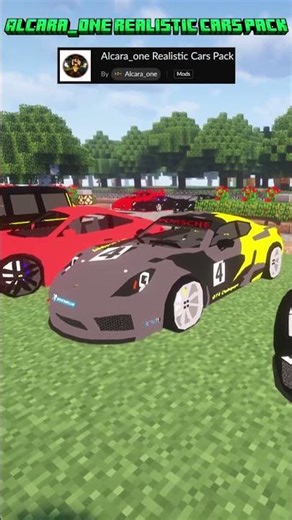 Minecraft Vehicle Mods #7 #shorts #minecraft