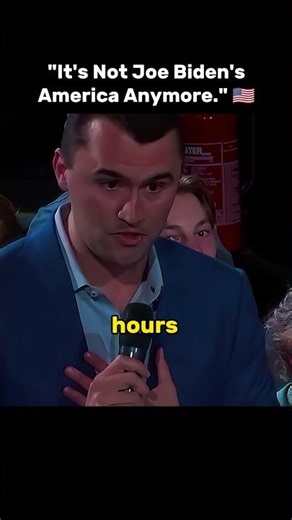 Charlie Kirk Explains Why He Walks Away