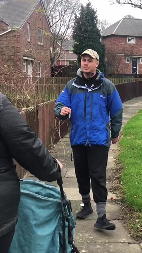 This is how most people spend there days in my council estate #comedyvideo #uk #chav | Robin Armstrong AKA The Baldy Geordie