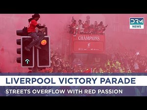 LIVE : Liverpool Parade 2025 | Aerial View of EPL Celebration | AD1Z