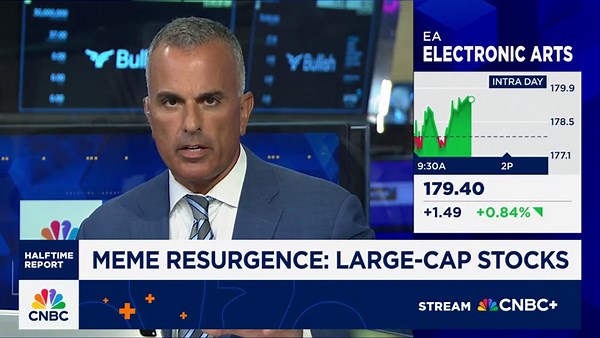 Retail investors are moving beyond meme stocks into broader large caps