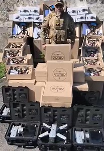 21K views · 935 reactions | Лаконічно. Autel evo max 4t - 5 шт FPV Вирій 10” - 40 шт FPV Вирій 8” - 40 шт Mavic 3 про - 10 шт Для 59 окрема штурмова бригада безпілотних систем ім. Якова Гандзюка KOZAK SYSTEM & Фонд "МХП-Громаді" | KOZAK SYSTEM | Facebook