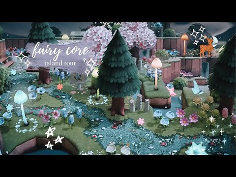 The ULTIMATE Fairy Core Island Tour | Animal Crossing: New Horizons