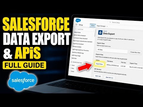How to download data from Salesforce using Data Export and APIs - Full Guide