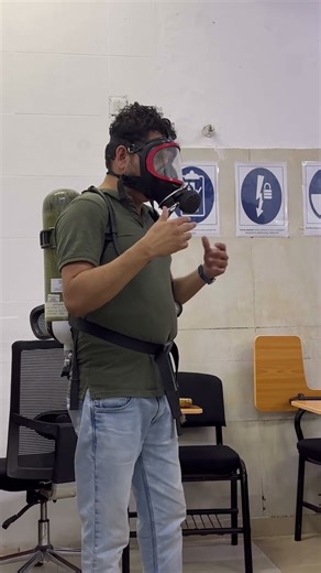 SCBA Training Practical Session