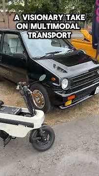 Honda City Turbo II & Honda Motocompo - an iconic 1980s duo that aimed to change the way we travel