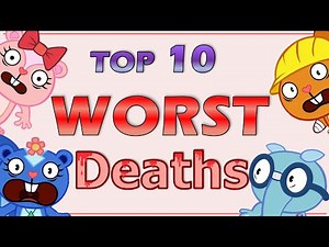 Top 10 WORST Happy Tree Friends DEATHS