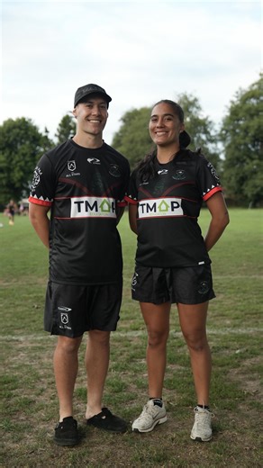 Our Captains 🫡 Pokaiaua Kurukaanga (Ngāti Hine, Te Ātihaunui-ā-Pāpārangi) & Marama Thomas (Ngāti Tūwharetoa). Proud. | Māori Touch NZ