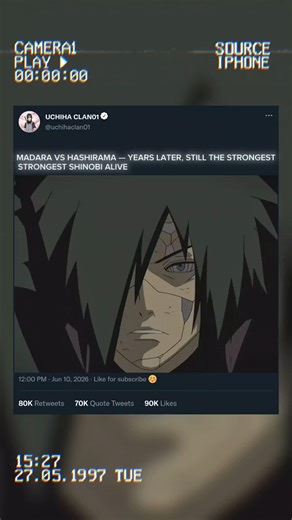 MADARA VS HASHIRAMA — YEARS LATER, STILL THE STRONGEST SHINOBI ALIVE