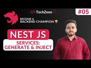 NestJS Tutorial #05: NestJS Services Explained | Injectable, CLI, Constructor Injection